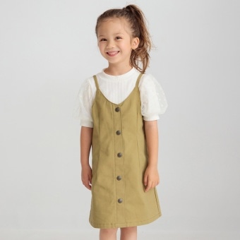 デニム・ツイルジャンパースカート