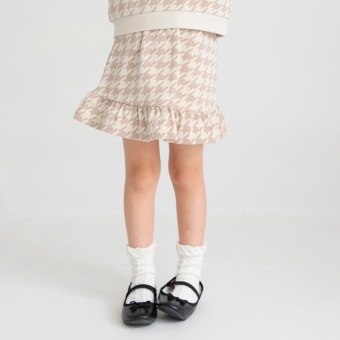 千鳥ジャガードスカート