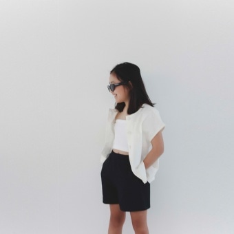 【b.+A】金子綾/ショートパンツ
