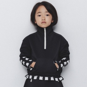 【b.+A】金子綾/ジップアップトレーナー