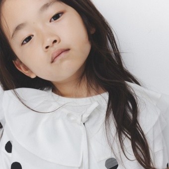【b.+A】金子綾/チュール付き付け襟