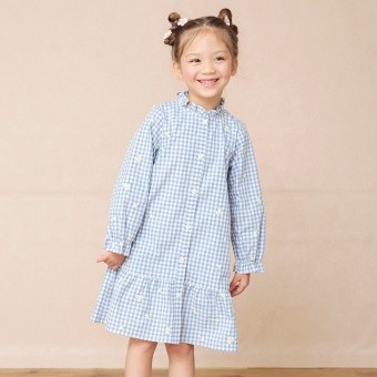 【おそろい】さくら刺繍ワンピース