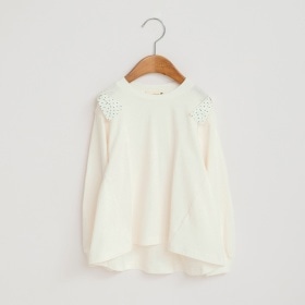 【ブランシェスmini】肩リボンチュニック