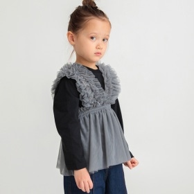 チュールトップスセット