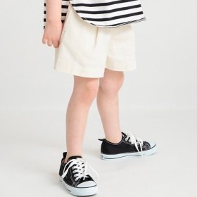 【爽パン/綿100％】パナマ織りショートパンツ