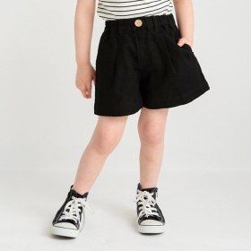 【爽パン/綿100％】パナマ織りショートパンツ