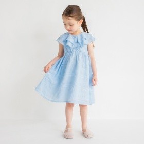 【おそろい】シャドーチェックワンピース