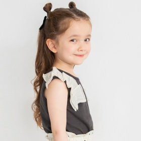 【プチプラ】肩フリルタンクトップ