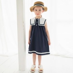 【おそろい】セーラー襟ワンピース