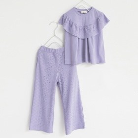 花柄ドビーカットソーセットアップ