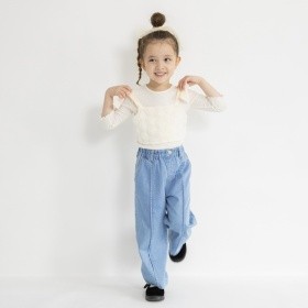 バラチュールビスチェ付きトップスセット