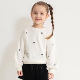 【あったか】裏起毛アソート刺しゅうトレーナー