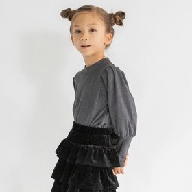 もちもち長袖Tシャツ