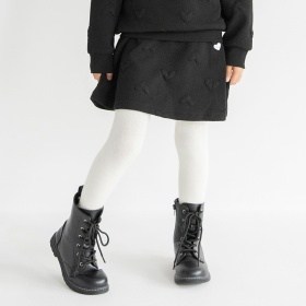 ハート総柄膨れジャガードスカート