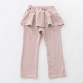 【あったか】バックフリル裏シャギーパンツ