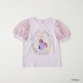 【DisneyCollection/ディズニーコレクション】スパンコール×パフ袖Tシャツ_(クーポン対象外)
