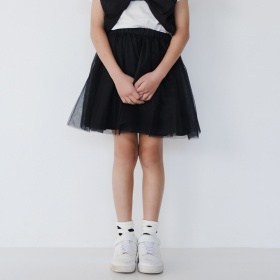 【b.+A】金子綾/チュールスカート_(クーポン対象外)