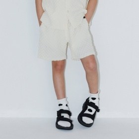 【b.+A】金子綾/ポコポコジャガードショートパンツ_(クーポン対象外)