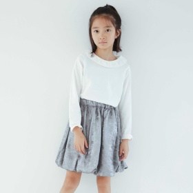 【b.+A】金子綾/襟付き長袖Tシャツ_(クーポン対象外)