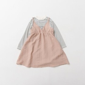 キャミドッキングワンピース