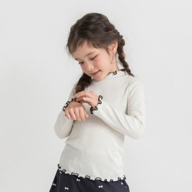 テレコ長袖Tシャツ