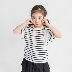 【ブランシェスmini】袖フリル半袖Tシャツ