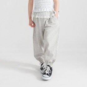 ウエストレースカットパンツ