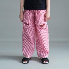 【WEB限定】2WAYギンガムチェックパンツ