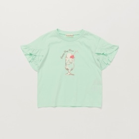 【吸水速乾】フリル袖アソート半袖Tシャツ
