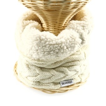 裏ボアネックウォーマー