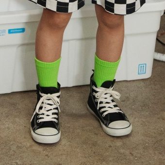 ネオンカラーソックス