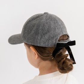 バックリボンキャップ