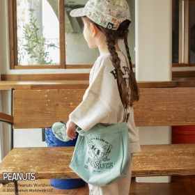 【ピーナッツ75周年】×ブランシェス　キャンバストートバッグ_