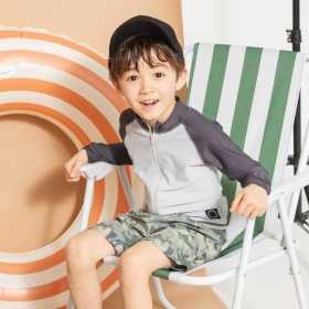 【WEB先行】【水着 / SWIM】長袖ラッシュ＆サーフパンツセット_(クーポン対象外)