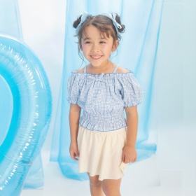 【WEB先行】【水着 / SWIM】パフスリーブタンキニ_(クーポン対象外)