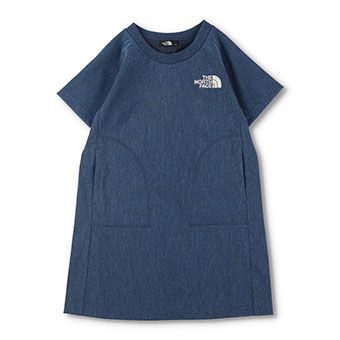 【 THE NORTH FACE/ザ・ノース・フェイス 】デニム半袖ワンピースNTG12123 2021SS 春夏 新作