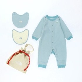 【WEB限定/THE NORTH FACE/ザ・ノース・フェイス】ロングスリーブロンパース＆2Pビブ　NTB82402_(クーポン対象外)