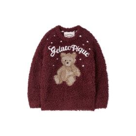 【gelato pique/ジェラート ピケ】【HOLIDAY】【KIDS】ジェラートスノーベアプルオーバー_(クーポン対象外)