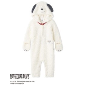 【gelato pique/ジェラート ピケ】【PEANUTS PUPPIES】【BABY】スヌーピーロンパース_(クーポン対象外)