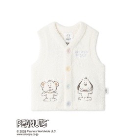 【gelato pique/ジェラート ピケ】【PEANUTS PUPPIES】【BABY】ベビモコベスト_(クーポン対象外)