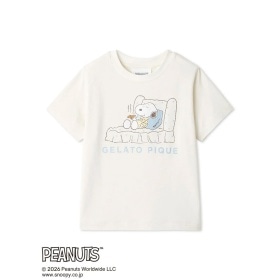 【gelato pique】【PEANUTS】KIDSワンポイントTシャツ