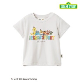 【gelato pique】【SESAME STREET】BABYワンポイントTシャツ