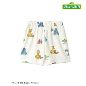 【gelato pique】【SESAME STREET】BABY総柄ショートパンツ