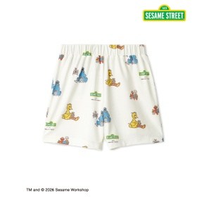 【gelato pique】【SESAME STREET】KIDS総柄ショートパンツ