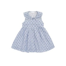 【JAMIE KAY(ジェイミーケイ)】ハートプリントワンピース Stripe Indigo