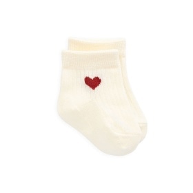 【JAMIE KAY(ジェイミーケイ)】ソックス Bellamy Heart Urban Red