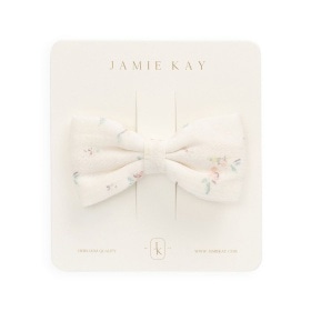 【JAMIE KAY】リボンヘアクリップ Solange Snow
