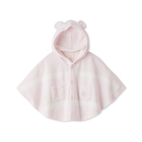 【gelato pique】【BABY】グラデーションボーダーポンチョ