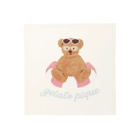 【gelato pique】【KIDS】サマーベア ジャガードブランケット