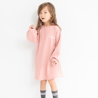 【DRC】刺繍ワンポイントワンピース